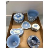 Wedgwood Blue Jasperware Assorted Lot