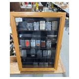 Vintage Lighters in Display Case