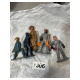 5 Painted Figurines