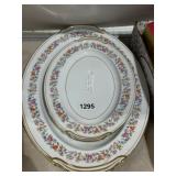 Noritake Roselie Floral Platters, 12' & 16'