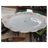 French Haviland Porcelain Platter, 26 Inches