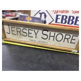 Wooden Jersey Shore Sign, 25-Inch Wide
