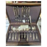1941 Wm. Rogers Gardenia Silverplate Set