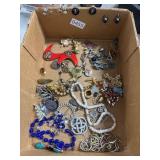 Costume Jewelry Lot with Various Pieces
