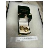 14K Gold Clip-On Earrings, 4.30g