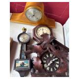 Decorative Mantel and Wall Clocks