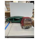 1968 Tonka Tractor with Trailer Set