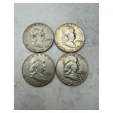 1952 Franklin Half Dollar Coin Lot