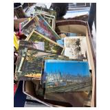 Postcards with Miscellaneous Items