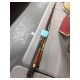 2 Vintage Fishing Poles, Bamboo and Wood