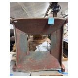 Primitive Wooden Painted Grain Hopper32x30