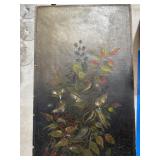 Floral Painting on Canvas, 22x14 Inches
