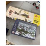 Sterling Sopwith Camel Kit and Minicraft Puzzle