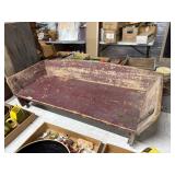 Vintage buggy Wooden Bench