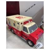 1992 Funrise Metro City Ambulance Toy Truck