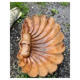 Stone Shell-Shaped Decorative Basin