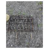 Ornamental Wrought Iron Fence Sections