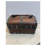 Retro Wooden Handheld Purse