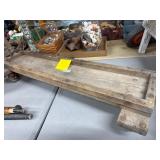 Primitive Wooden Sled for Ice Blocks 36x12
