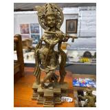 Bronze Tibetan Buddha, 13 Inches