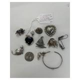 Sterling Silver Jewelry Pieces