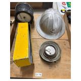 Industrial Gage and Safety Helmet Lot