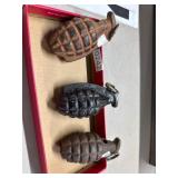 Three Practice Grenades