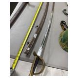 Civil War Style Sword with Scabbard