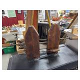 Signed Wooden Clamps