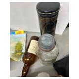 Three Assorted Vintage Containers