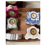 Ceramic Mantel Clocks