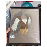 Framed Costume Design by Member of USAA