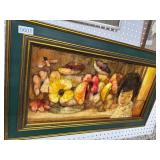 Floral Portrait Oil Painting by Butterfield