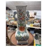 14-Inch Limoges Porcelain Vase