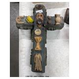Hand-Carved Wooden Crucifix