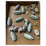 Limoges Chamart Trinket Boxes