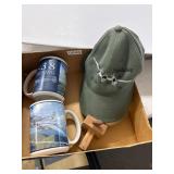 P-38 Lightning Mug Set, Cap, and Tool