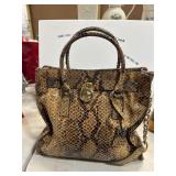 Michael Kors Snakeskin-Style Handbag