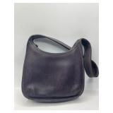 Black Leather Shoulder Bag