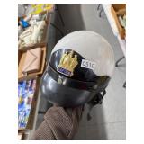 Police Helmet with Captain Badge