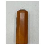 1940s Bakelite Magnet in Amber Tone