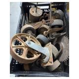 Metal Wheel Lot