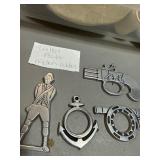Wilton Pewter Napkin Holders