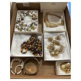 Costume Jewelry Lot in Boxes