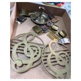 Brass Items and Belt Buckles