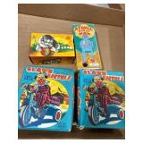 Tin Wind-Up Toys with Boxes