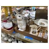 Shelf Lot of Porcelain Items
