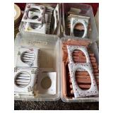 Four Boxes of Ceramic Cover Plates