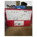 Framed 1997 CM&Co. Aviation Blueprint