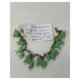 1930s Celluloid Animal Charm Bracelet
